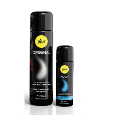 PJUR - CONJUNTO 30º ANIVERSÁRIO PJUR ORIGINAL 100 ML + PJUR AQUA 30 ML DE PRESENTE - D-244069 - Dona Pimenta